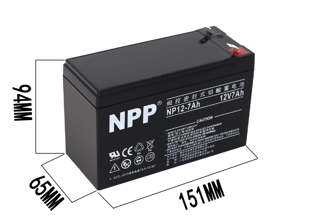耐普蓄电池 NP12-7Ah